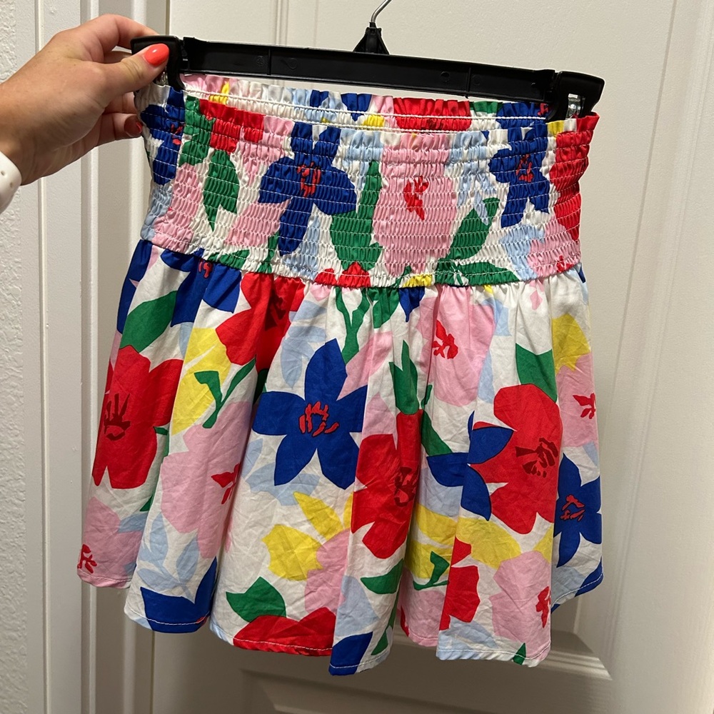 KARLIE floral skirt